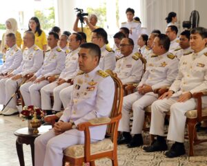 อบจ.ภูเก็ต ร่วมพิธีเจริญพระพุทธมนต์ และพิธีทำบุญตักบาตรถวายพระราชกุศล เนื่องในโอกาสวันนวมินทรมหาราช 13 ตุลาคม 2567