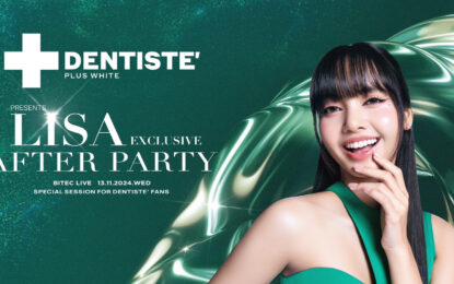 กรี๊ดสนั่น! เดนทิสเต้หนุนลิซ่า จัดใหญ่ DENTISTE’ Presents LISA Fan Meetup in Asia 2024 – Bangkok และ DENTISTE’ x LISA Exclusive After Party เอาใจแฟนคลับชาวไทย