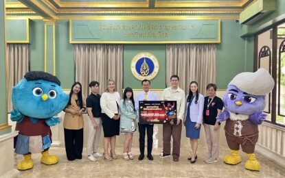 T&B Media Global และ บริษัท Rabbit Moon Corporation มอบเงินบริจาคให้คณะแพทยศาสตร์ศิริราชพยาบาล