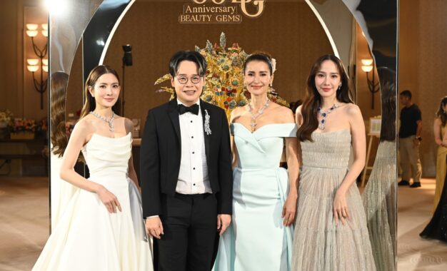 อั้ม-แอน-แอฟ สวยฉ่ำ สวยแพง เอเลแกนซ์ลุค ร่วมงานฉลองครบรอบ 60 ปี บิวตี้เจมส์ โชว์ความงดงามไฮจิวเวลรี่แบรนด์ไทย