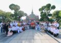 คนบันเทิงสายบุญ ร่วมงาน “ห่มผ้าพระปรางค์วัดอรุณฯ  เสริมบารมี สืบสานพระพุทธศาสนา ประจำปี ๒๕๖๘”