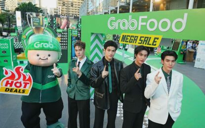 เจมีไนน์-โฟร์ท และ สกาย-นานิ ขึ้นแท่นพรีเซ็นเตอร์ GrabFood เสริมทัพ ‘เบลล่า’ ในฐานะ “Friends of Grab”